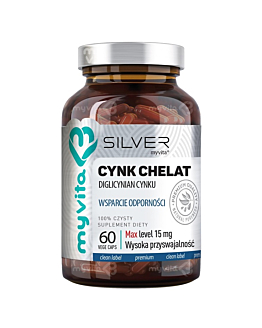 MyVita Cynk Chelat Silver Pure 100%, 60 kaps.