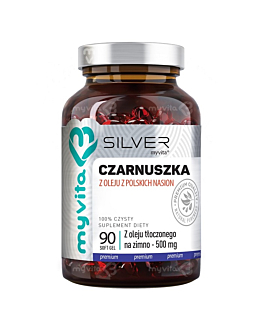MyVita Olej z Czarnuszki 500 Mg 90 Kapsułek 