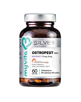 MyVita Ostropest 175 mg + 20 mg Sylibiny 60 Kapsułek 