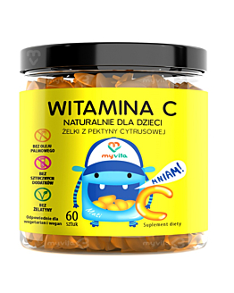 MyVita Witamina C Dzieci i Dorośli Naturalne Żelki 60 sztuk