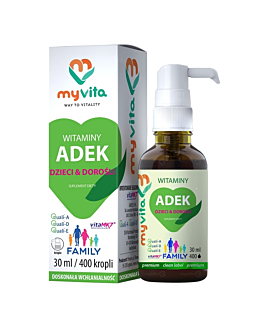 MyVita ADEK Family Dzieci i Dorośli Krople 30 ml