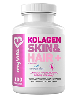 MyVita Kolagen Skin & Hair+, 100 tabl.