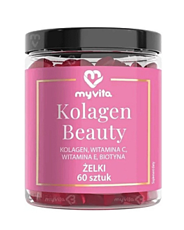 MyVita Kolagen Beauty Żelki naturalne, 60 szt.