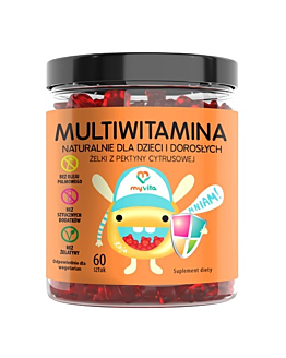 MyVita Multiwitamina Naturalne Żelki 60 sztuk