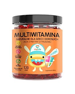 MyVita Multiwitamina Naturalne Żelki 120 sztuk
