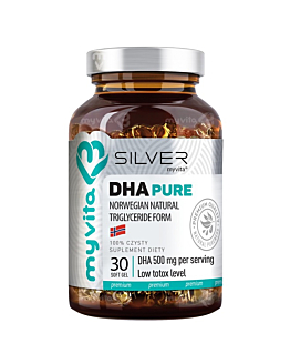 MyVita DHA Pure Silver Pure 100%, 30 kaps.