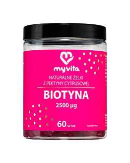 MyVita Biotyna Żelki naturalne, 60 szt.