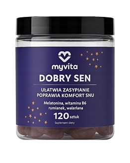 MyVita Dobry Sen, żelki 120 szt.