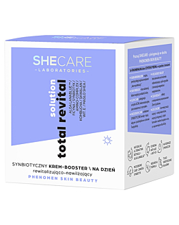 Shecare Total Revital Solution - Synbiotyczny krem-booster na dzień 50ml