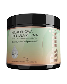 Reme Kolagenowa Formuła Piękna Caffe Latte o Smaku Orzechowym Proszek 150 g
