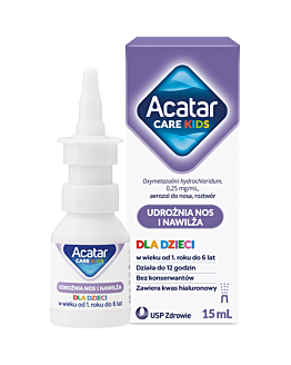 Acatar Care Kids Aerozol do nosa 0,25 mg/ml