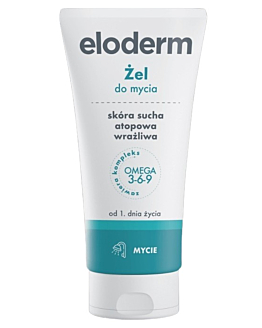 Eloderm Żel do mycia ciała i włosów, 200 ml