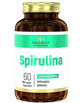 Noble Health Spirulina 60 Kapsułek