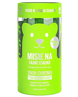 Noble Health Misie Na Fajne Ciałko Żelki 60 sztuk