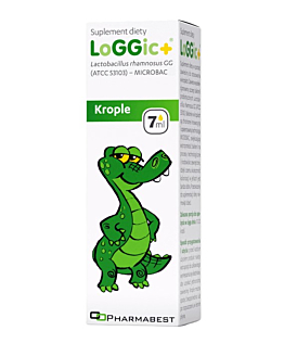 LoGGic+, Probiotyk dla niemowląt i dzieci, Krople doustne
