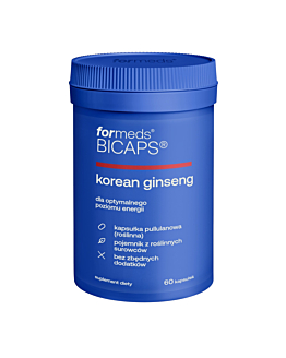 Formeds Bicaps Korean Ginseng Kapsułki, 60 szt.