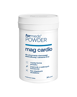 Formeds Powder Mag Cardio Proszek do rozpuszczania, 62,7 g
