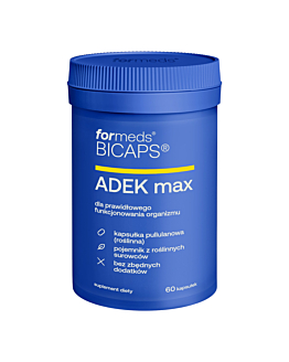 Formeds Bicaps ADEK Max Kapsułki, 60 szt.