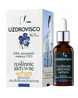 Uzdrovisco Fiołek Roślinnie aktywne serum przeciw niedoskonałościom