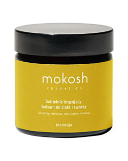 Mokosh Subtelnie brązujący balsam do ciała i twarzy Marakuja, 60 ml 