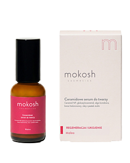 Mokosh Ceramidowe serum do twarzy Malina, 30ml