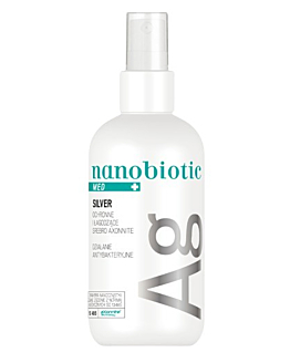 Nanobiotic Med Silver Leczenie Skóry i Błon Śluzowych Spray 150 ml