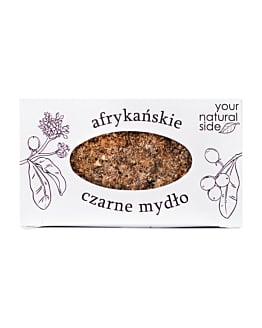 Your Natural Side Afrykańskie czarne mydło