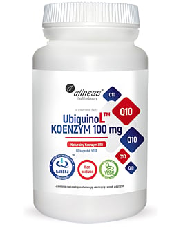 Aliness Ubiquinol Kaneka Naturalny koenzym Q10 100 mg Vege