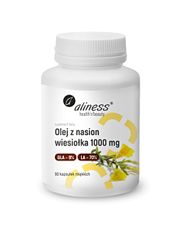 Aliness Olej z Wiesiołka 1000 mg, kapsułki 90 szt.