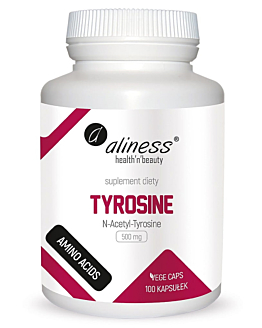 Aliness N-Acetyl-Tyrosine 500 mg, kapsułki, 100 szt.