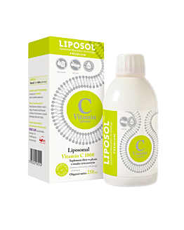 Liposol Liposomalna Witamina C Płyn 250 ml, Smak cytrynowy