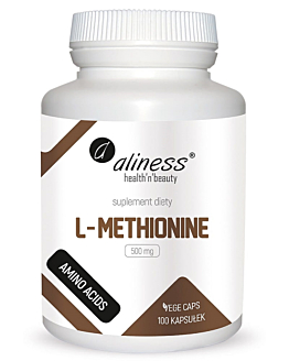 Aliness L-Methionine 500 mg, kapsułki, 100 szt.