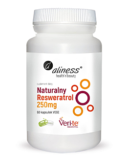 Aliness Naturalny Reswertrol Veri-te 250 mg, kapsułki, 60 szt.
