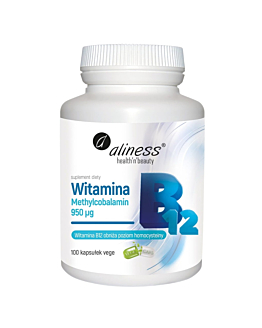 Aliness Wit. B12 Methylcobalamin 950 Mcg Kapsułki