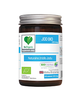 Be Organic Jod Bio 150 mcg Tabletki, 100 szt.