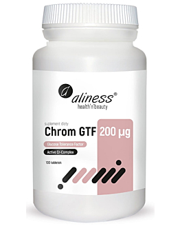 Aliness Chrom GTF Active CR-Complex 200UG, tabletki, 100 szt.