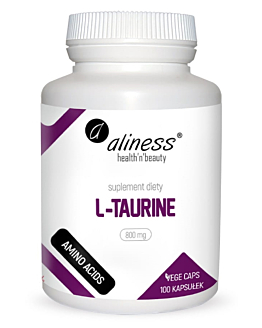 Aliness L-Taurine 800 mg, kapsułki, 100 szt.