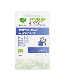 Be Organic Potreningowe uzupełnienie Mix Bio Proszek, 100 g