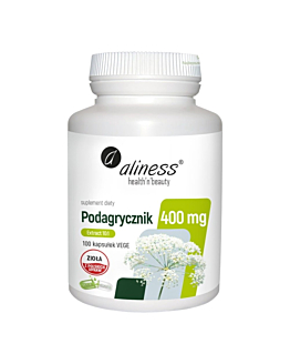 Aliness Podagrycznik ekstrakt 10:1 400 mg kapsułki, 100 szt.