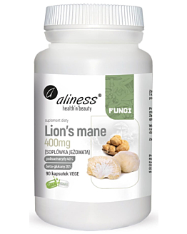 Aliness Lions Mane Ekstrakt 400 mg, kapsułki