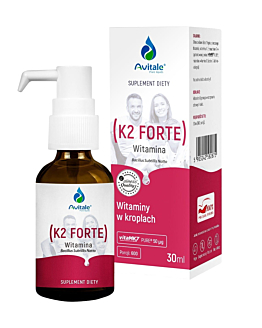 Avitale Witamina K2 Forte 50 µg Olive Krople 30 ml