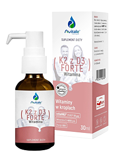 Avitale Witamina K2 + D3 Forte 50 µg + D3 4000 IU Krople