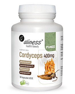 Aliness Cordyceps 400 mg, 90 kaps