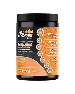 Allhydrate Izotonik Orange + Aminokwasy Proszek do rozpuszczania