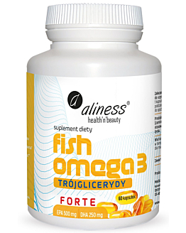 Aliness Omega 3 Forte Trójglicerydy, 60 kaps.