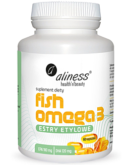 Aliness Fish Omega 3 Estry 180/120 mg, kapsułki