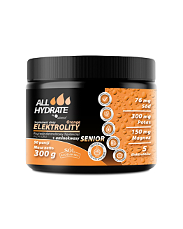 Allhydrate Elektrolity Senior + Aminokwasy 300 g