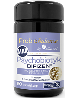 Probiobalance Psychobiotyk Bifizen Max 6,5 mld, kapsułki 60 szt.