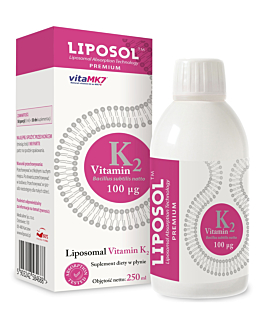 Liposol Liposomalna Witamina K2( Vita MK7) 100UQ, płyn 250 ml