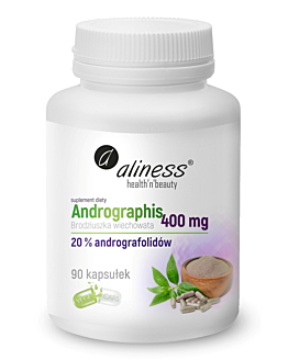 Aliness Andrographis 400 mg 20%, kapsułki 90 szt.